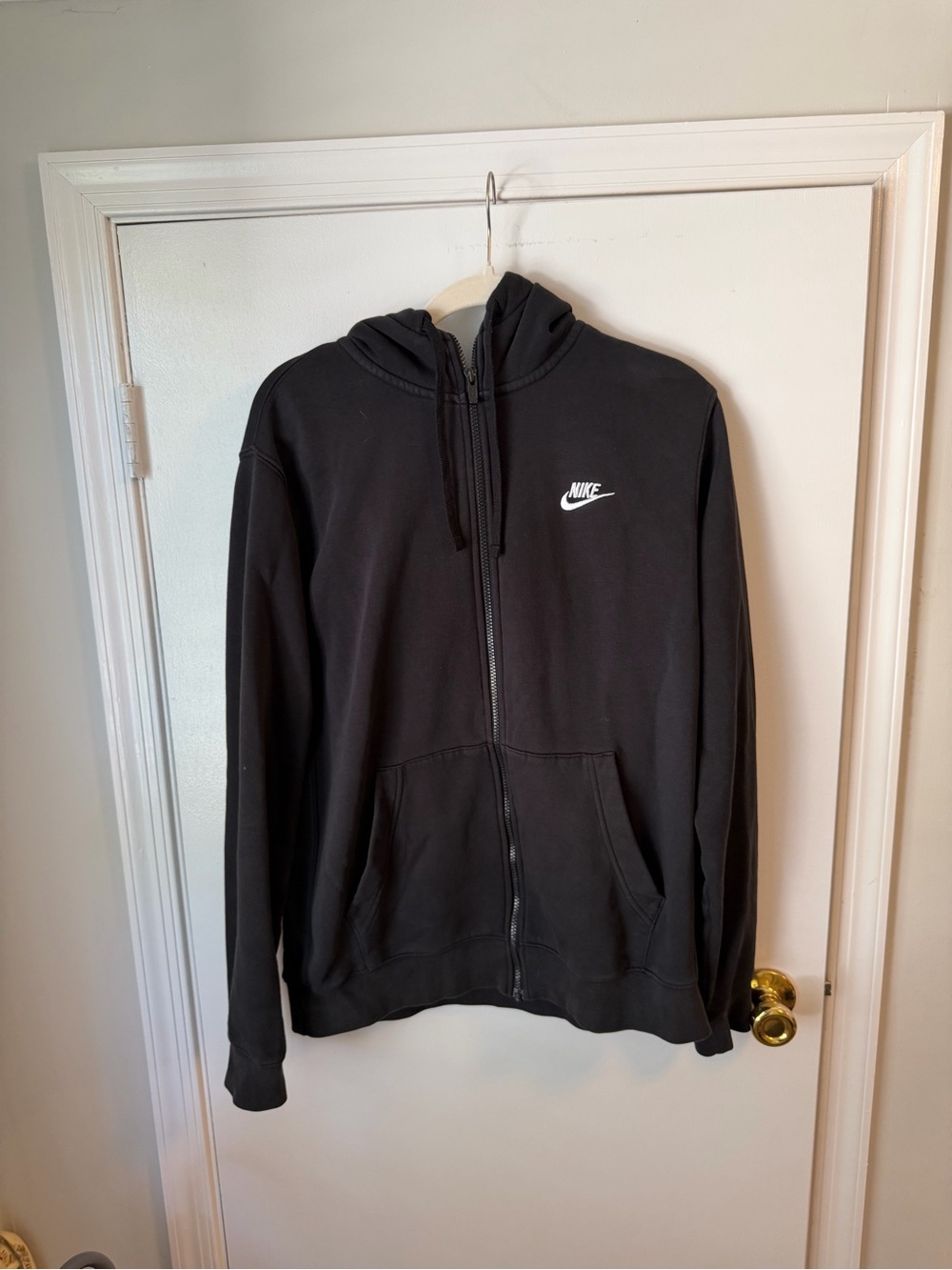 Nike Men’s Black Full-Zip Hoodie Jacket